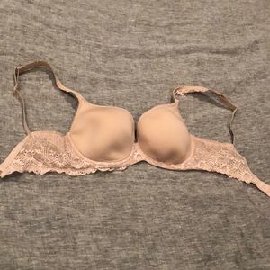 Simone Perele beige lace bra